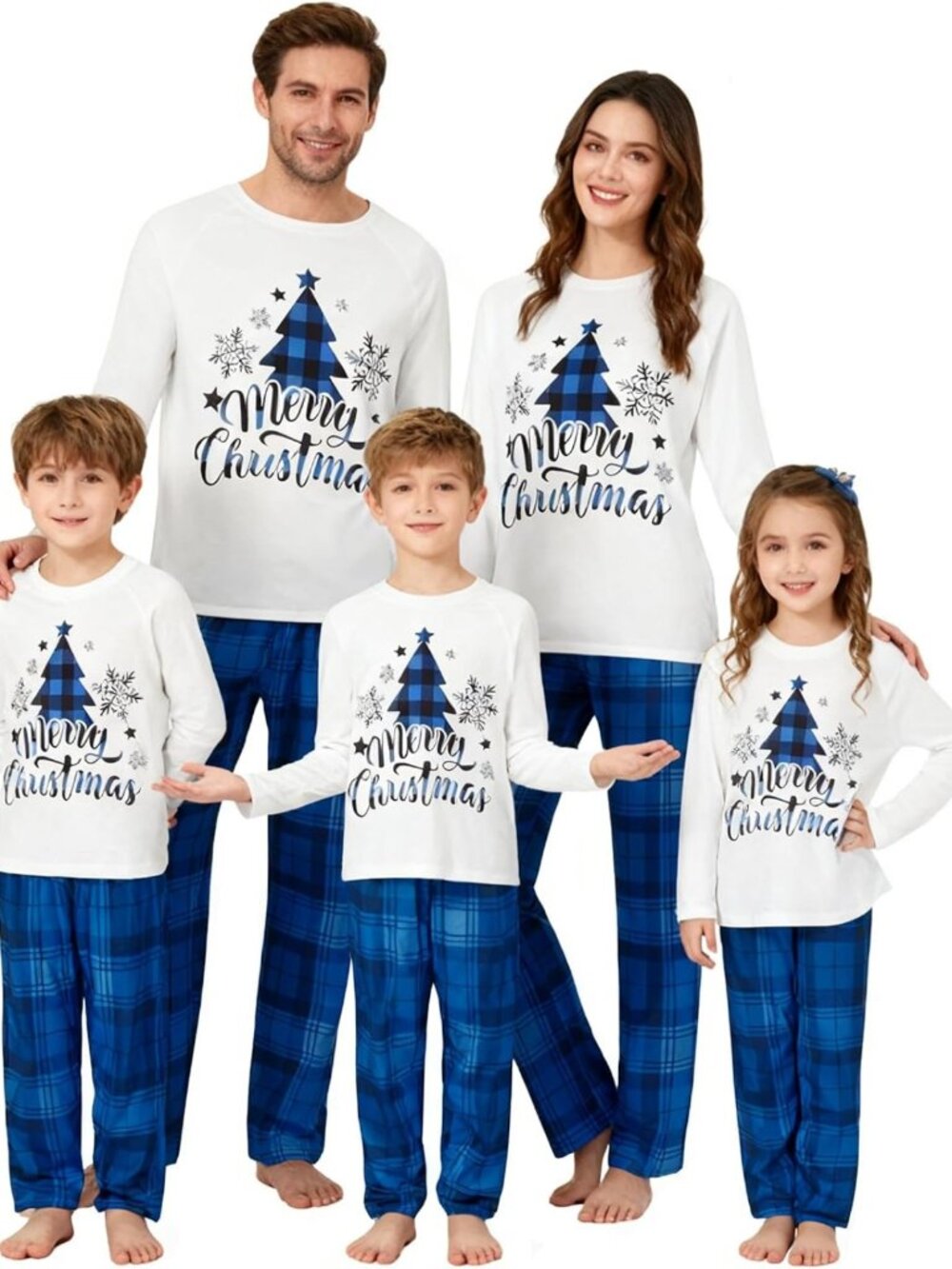 Cozy Christmas Family Matching Pajamas | Long Sleeve Holiday Sleepwear Set